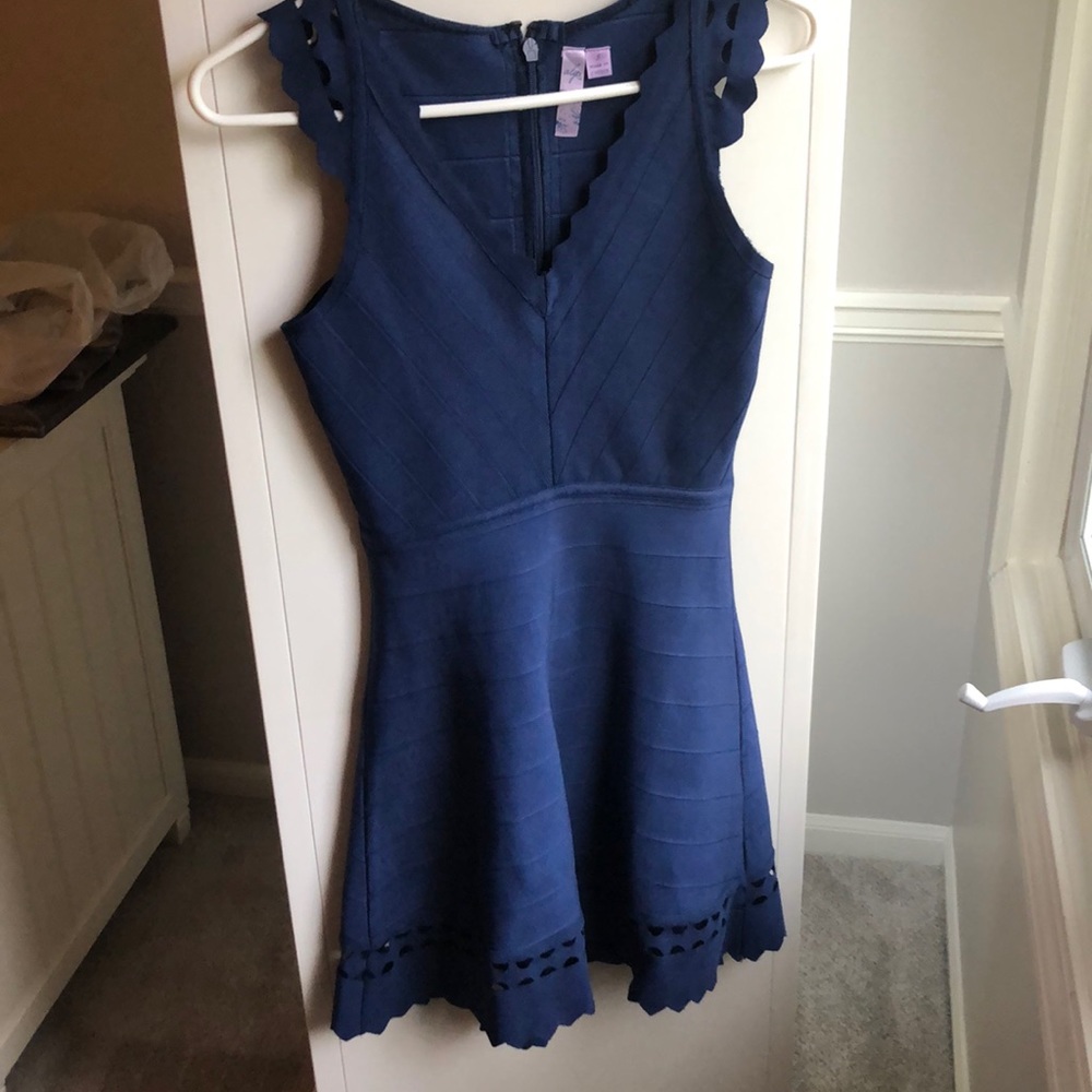 Homecoming/formal navy blue dress from Francescas